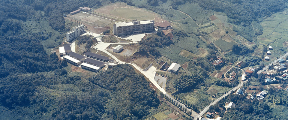 1972年の八王子キャンパス